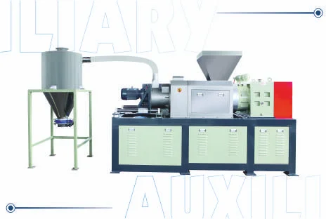 Auxiliary machinery for extrusion