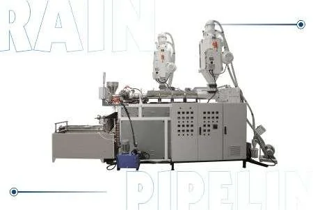 Rain irrigation pipe machine